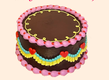 Choc Heart Ribbon