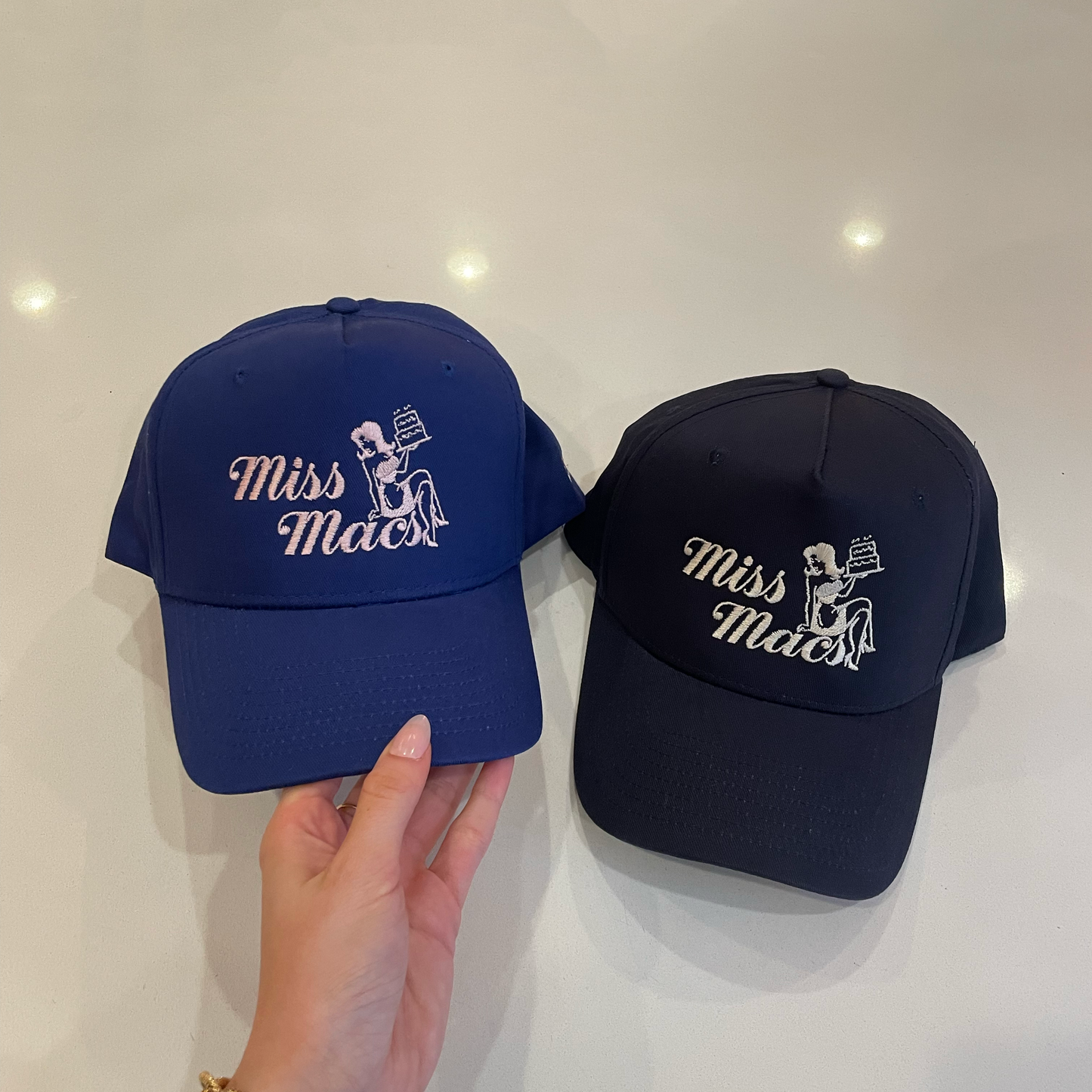 Miss Mac's Bakery Navy Hat
