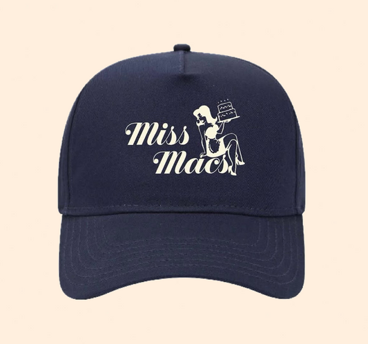 Miss Mac's Bakery Navy Hat